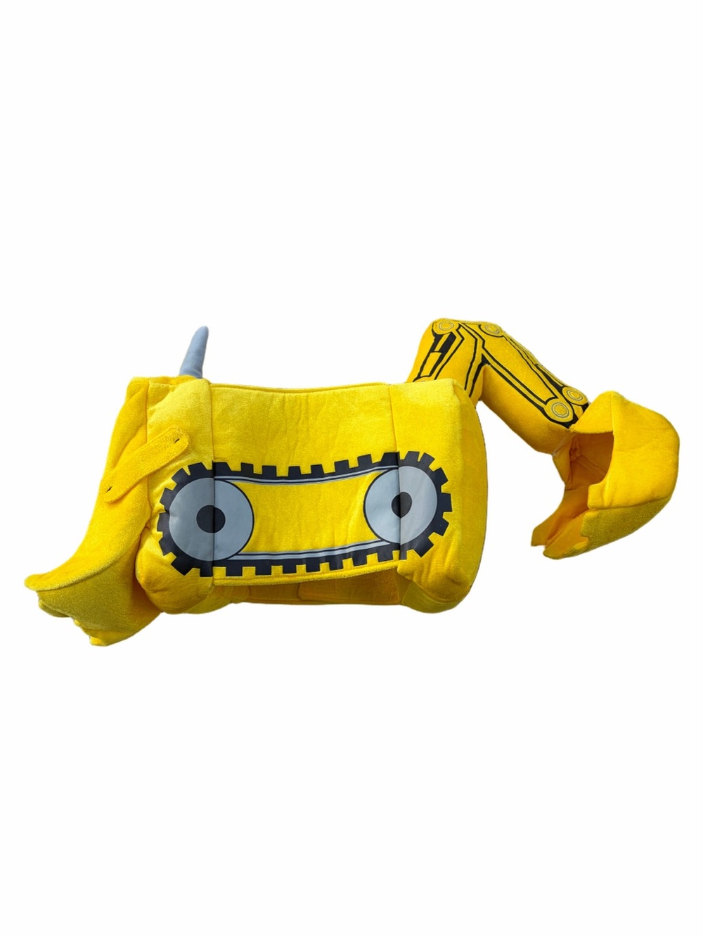 I Want to Be Size 3-7 Years Excavator Bulldozer Construction Halloween Costume